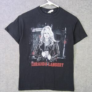 Miranda Lambert Shirt Womens Small Black Country Music Concert Tour Tee Graphic